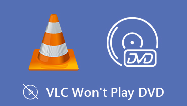VLC는 DVD를 재생하지 않습니다