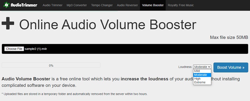 Suntingan Audio Fail M4R