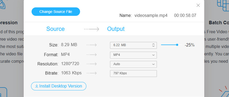 Sesuaikan Parameter Video