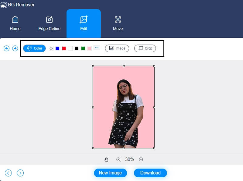 Thay đổi nền nền thay đổi