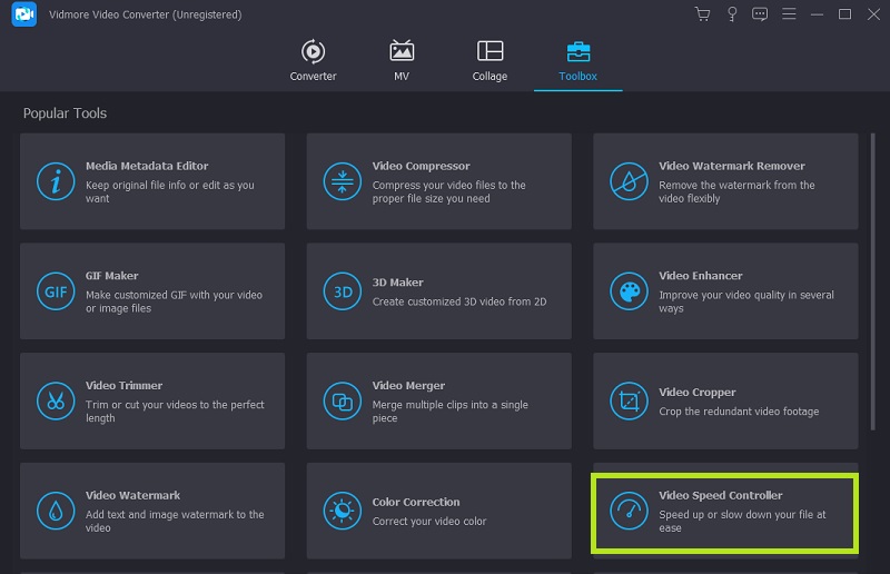 Toolbox Vidmore Do Slow Motion στο Adobe Premiere