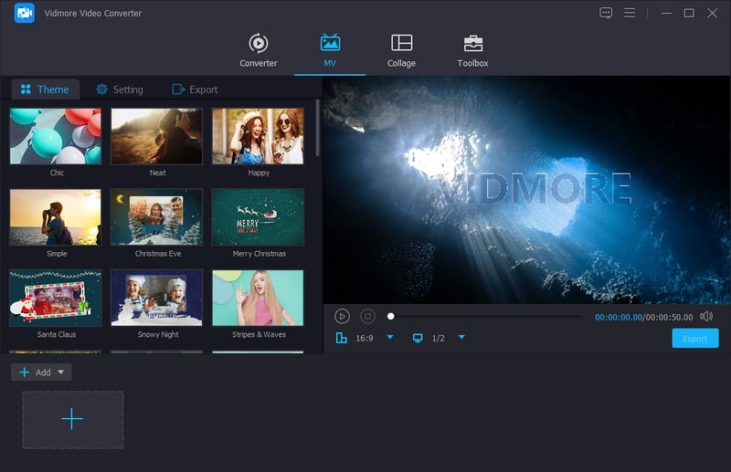 Vidmore Video Converter 免费视频编辑器替代品
