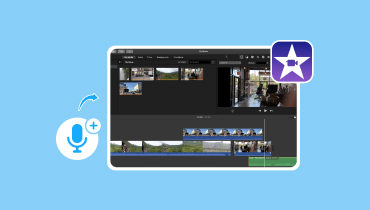 在 iMovie 上进行画外音