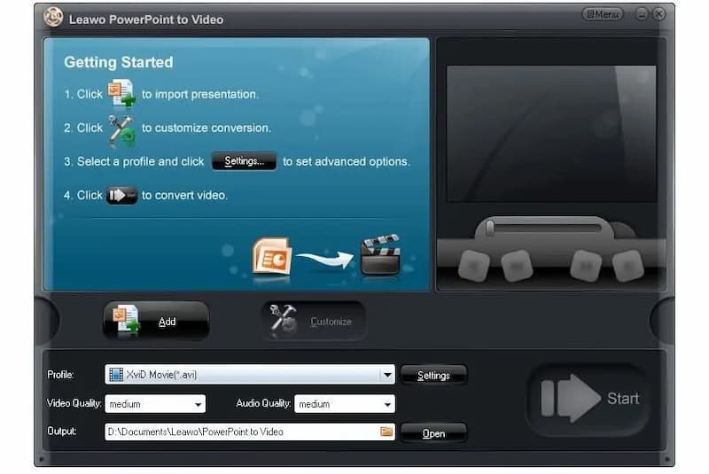 Leawo Ppt do Video Pro