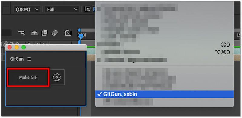 Kết xuất để xuất Gif