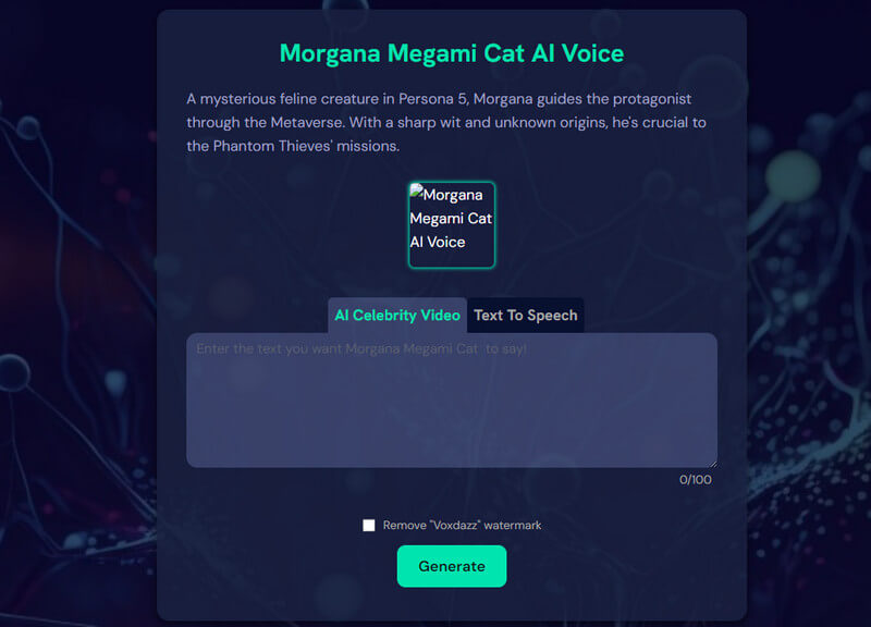 Hlasový generátor Voxdazz Megami AI