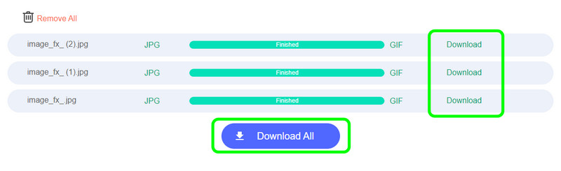 Descargar Imágenes Convertidas Vidmore