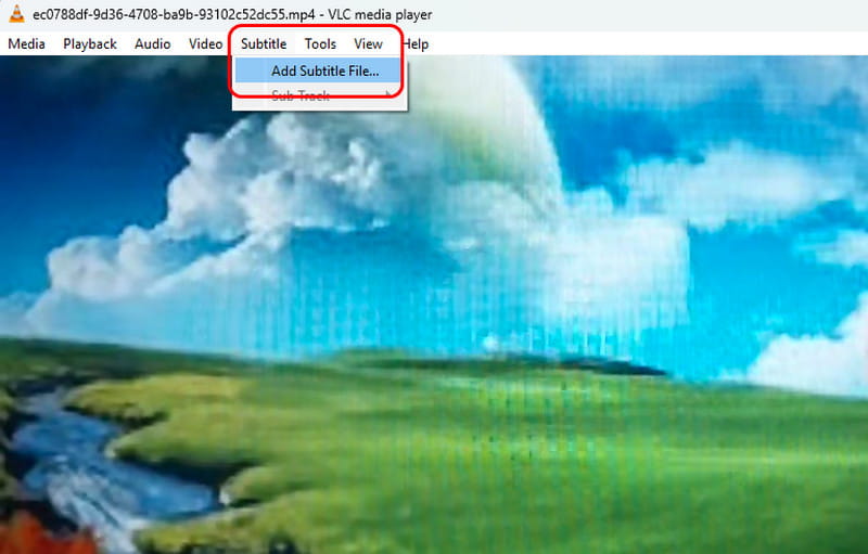 Ondertitel Menu Ondertitel Vlc toevoegen