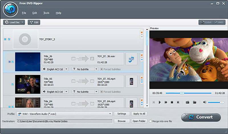 Blu-ray Master Δωρεάν DVD Ripper