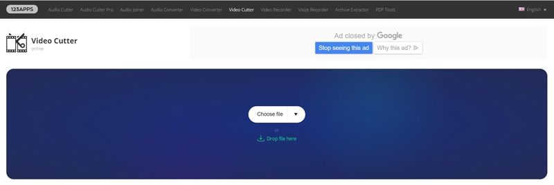 Pemotong video online